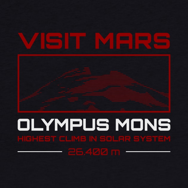 Visit Mars Olympus Mons by digitalage